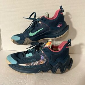 Nike Giannis Immortality 2 Blue Mint Pink Basketball Shoes 6Y FD0213-400